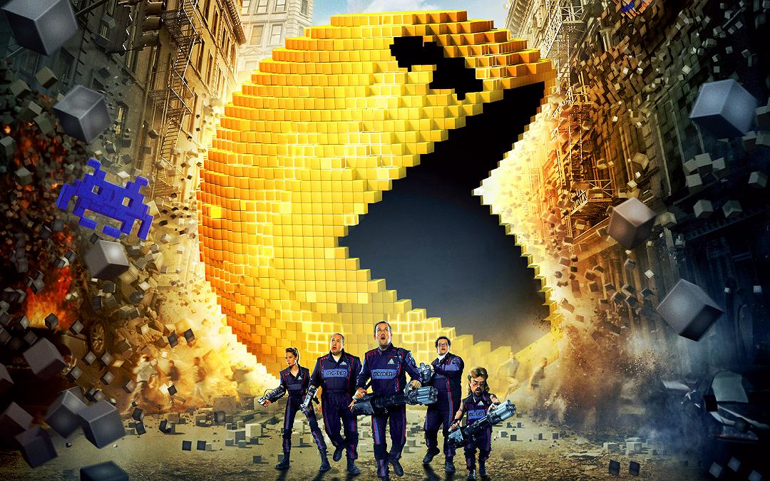 Pixels: Adam Sandler ha timbrato il cartellino, ma Space Invaders dov’è?