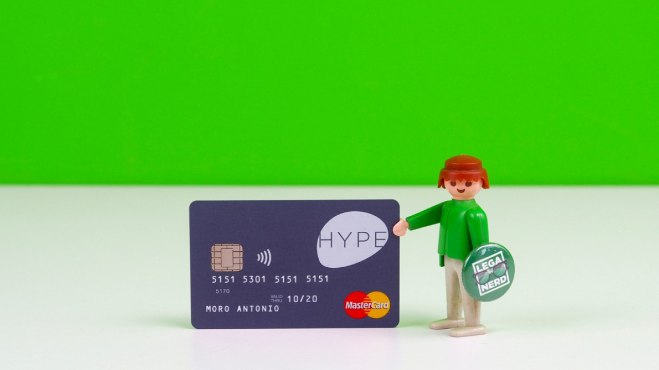 Hype, la carta ricaricabile e smart