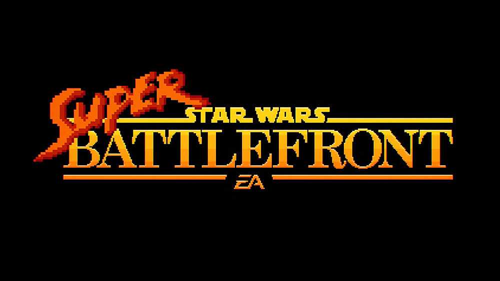 Super Star Wars Battlefront – 16 Bit Trailer