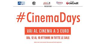 Grandi numeri per i CinemaDays 2015