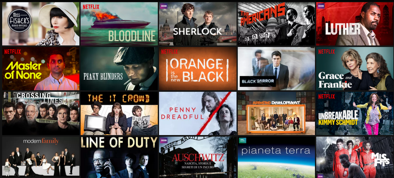 Le migliori Serie TV disponibili su Netflix