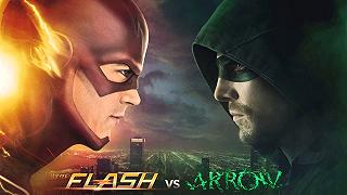 The Flash Vs Arrow, le foto e il trailer del crossover