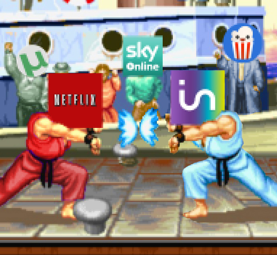 Netflix, Infinity e Sky Online: Fight!