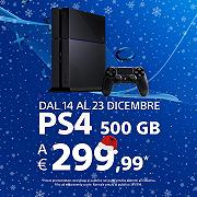 PlayStation 4 500GB a 299€