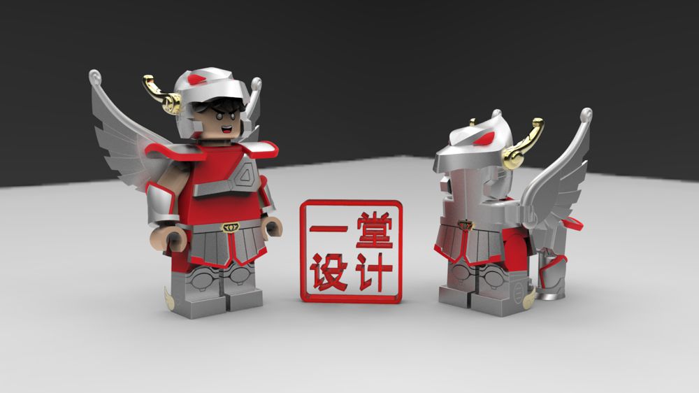Lego Saint Seiya by 1T Design