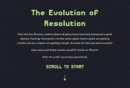 The Evolution of Resolution