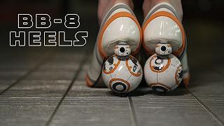 Star Wars: le scarpe col tacco di BB-8