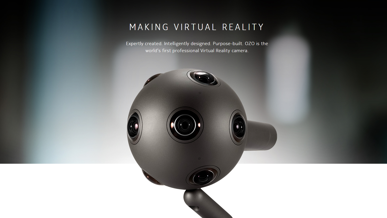 OZO: la virtual reality cam di Nokia
