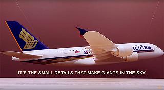 Nessun dettaglio è troppo piccolo per Singapore Airlines