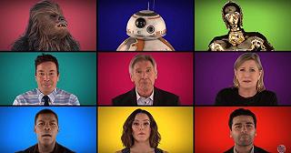 Star Wars: il cast canta a cappella