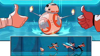 Il fumetto di Star Wars 7.5 di Stephen Byrne