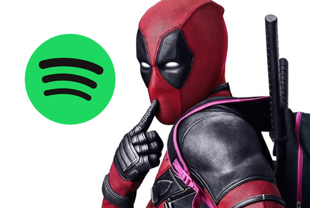 La colonna sonora di Deadpool su Spotify