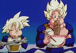 Dragon Ball e la passione per il cibo