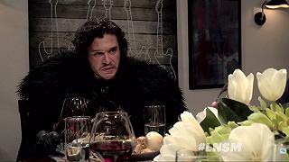 Jon Snow a cena: un vero disastro!