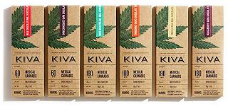 Kiva, la marijuana con un packaging da sballo