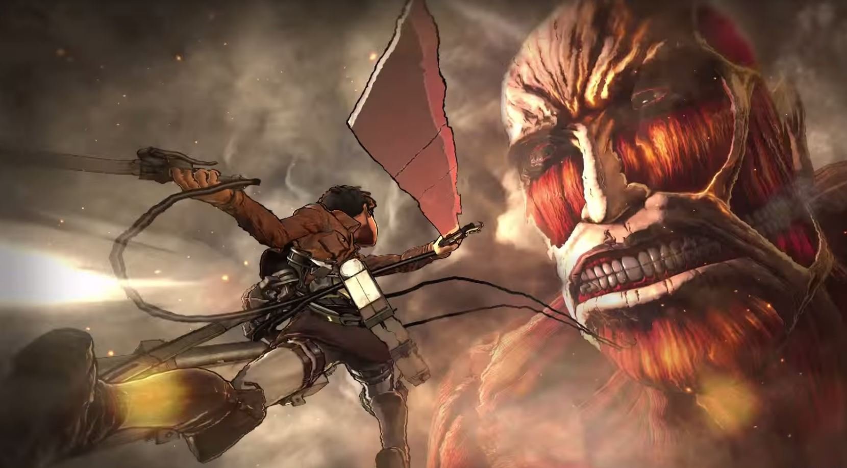 Attack On Titan per PS4, ecco il cinematic intro