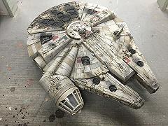 Millennium Falcon, da giocattolo a semi-prop