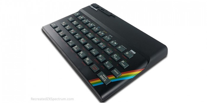 recreated sinclair zx spectrum