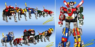 LEGO Voltron è un progetto fan made di LEGO Ideas