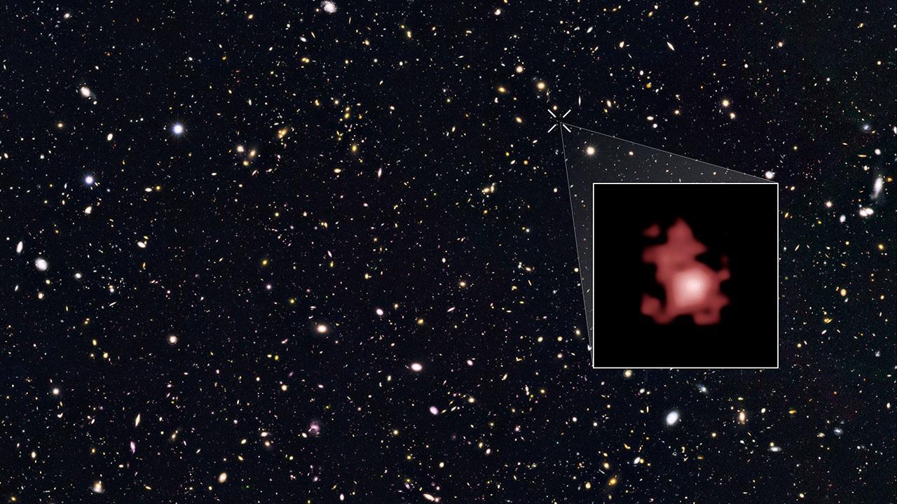 GN-z11, la galassia più vecchia dell'Universo