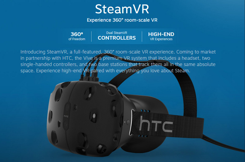 SteamVR, la realtà virtuale secondo Valve