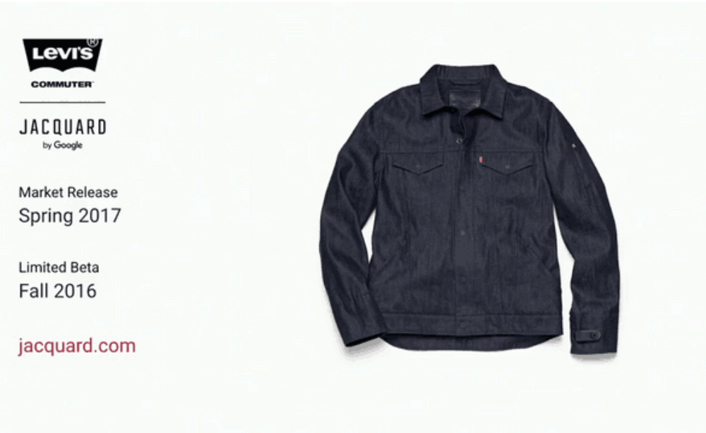 Levi’s Commuter, la giacca di jeans intelligente