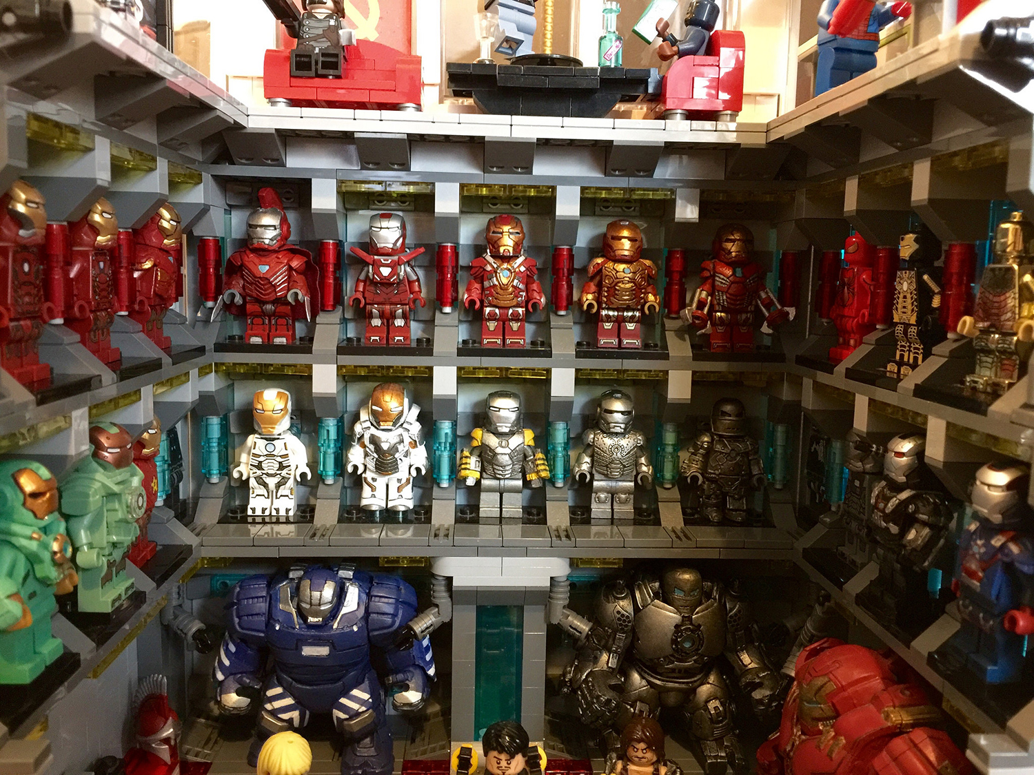 Iron Man, il MOC definitivo con tutte le armature Lego