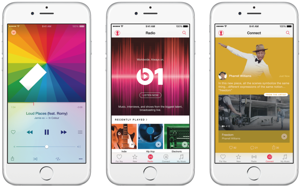 Apple Music, un nuovo look con iOS 10?