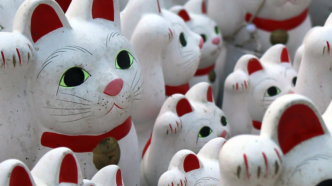 Gotokuji, il tempio del gatto portafortuna