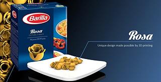 Barilla presenta la pasta stampata in 3D