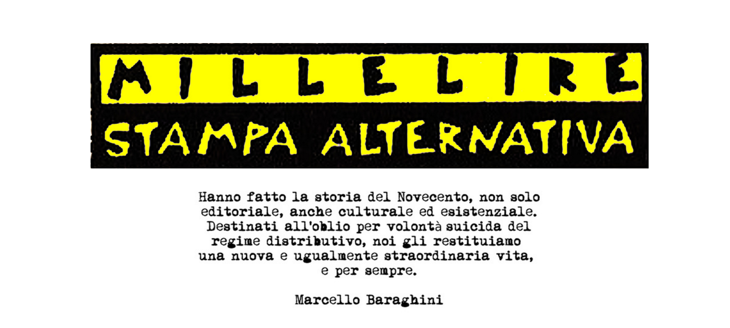 I libri Millelire ora disponibili in free download