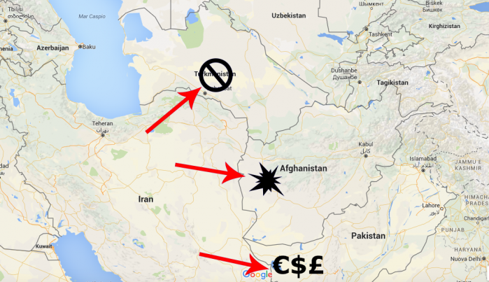 Uscita dall'Iran