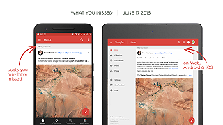 Google+, aggiornamento Web, Android e iOS