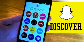 Snapchat, si aggiorna la sezione Discover