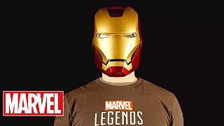 Marvel Legends Series: il casco di Iron Man e lo scudo di Captain America