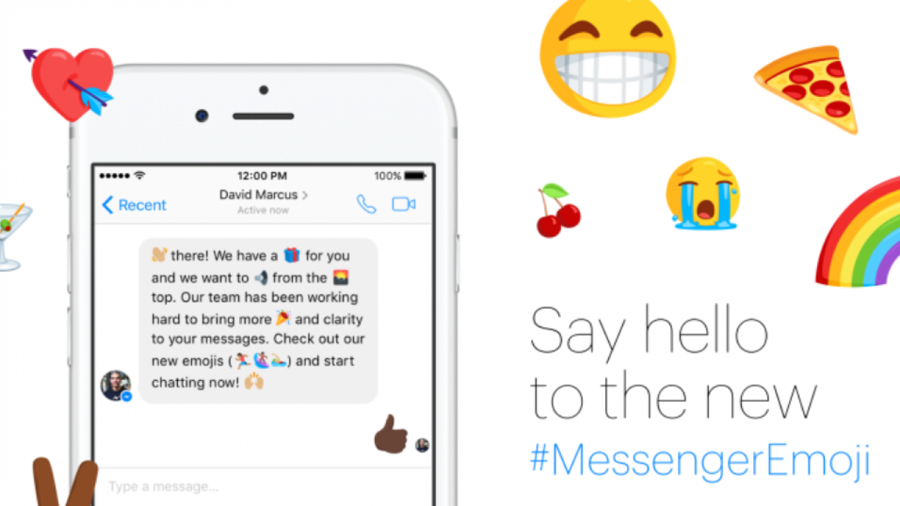 Facebook Messenger si aggiorna con nuove Emoji