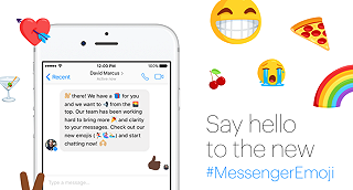 Facebook Messenger si aggiorna con nuove Emoji