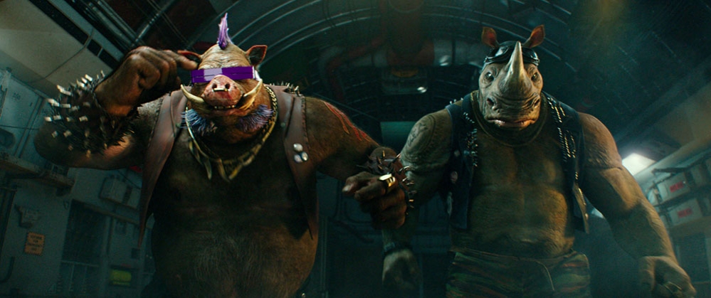 tartarughe ninja fuori dall'ombra rocksteady bebop