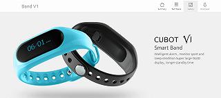 Cubot V1, lo smartband low cost che sfida Xiaomi