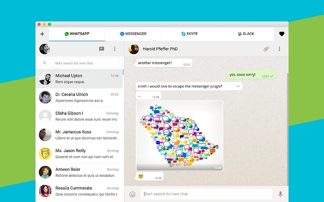 All-in-One Messenger, applicazioni di messaggistica a portata di click
