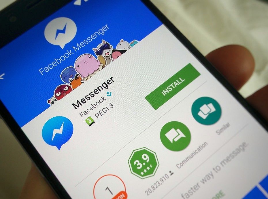 Facebook Messenger: 5 miliardi di download, terza app non Google a superare il traguardo