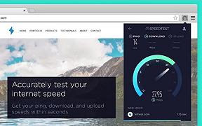 Ookla, speed test direttamente dal browser