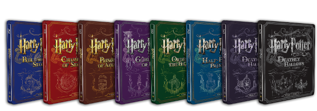 HP - steelbook - new - allpack