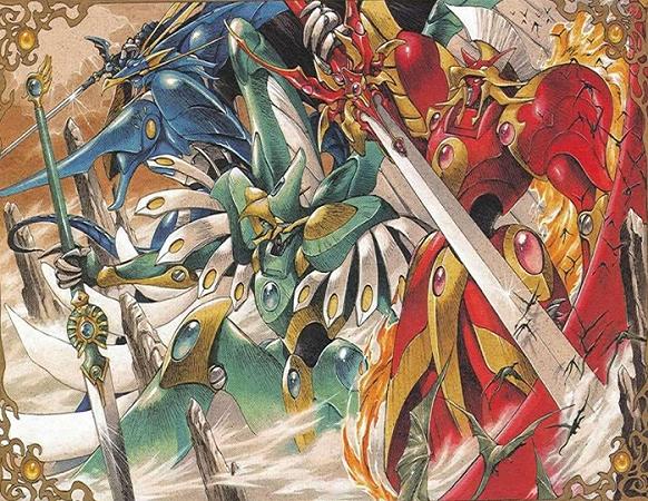 Magic Knight Rayearth Geni Managuerrieri