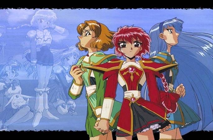 Magic Knight Rayearth Umi-Fuu-Hikaru