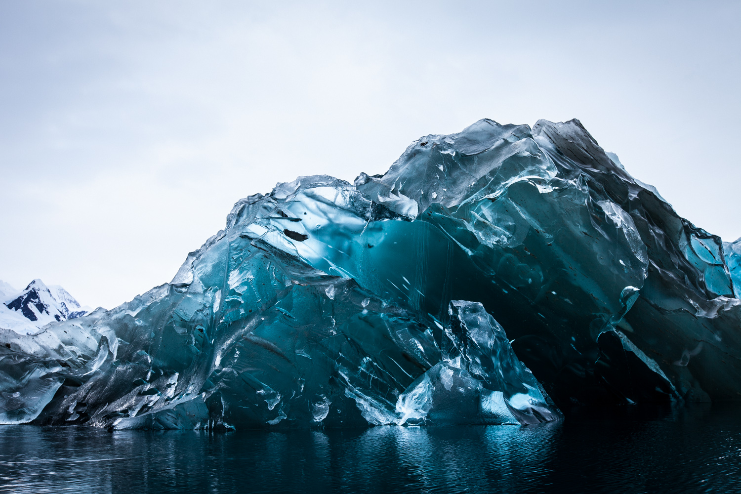Il fascino nascosto degli iceberg "ribaltati"