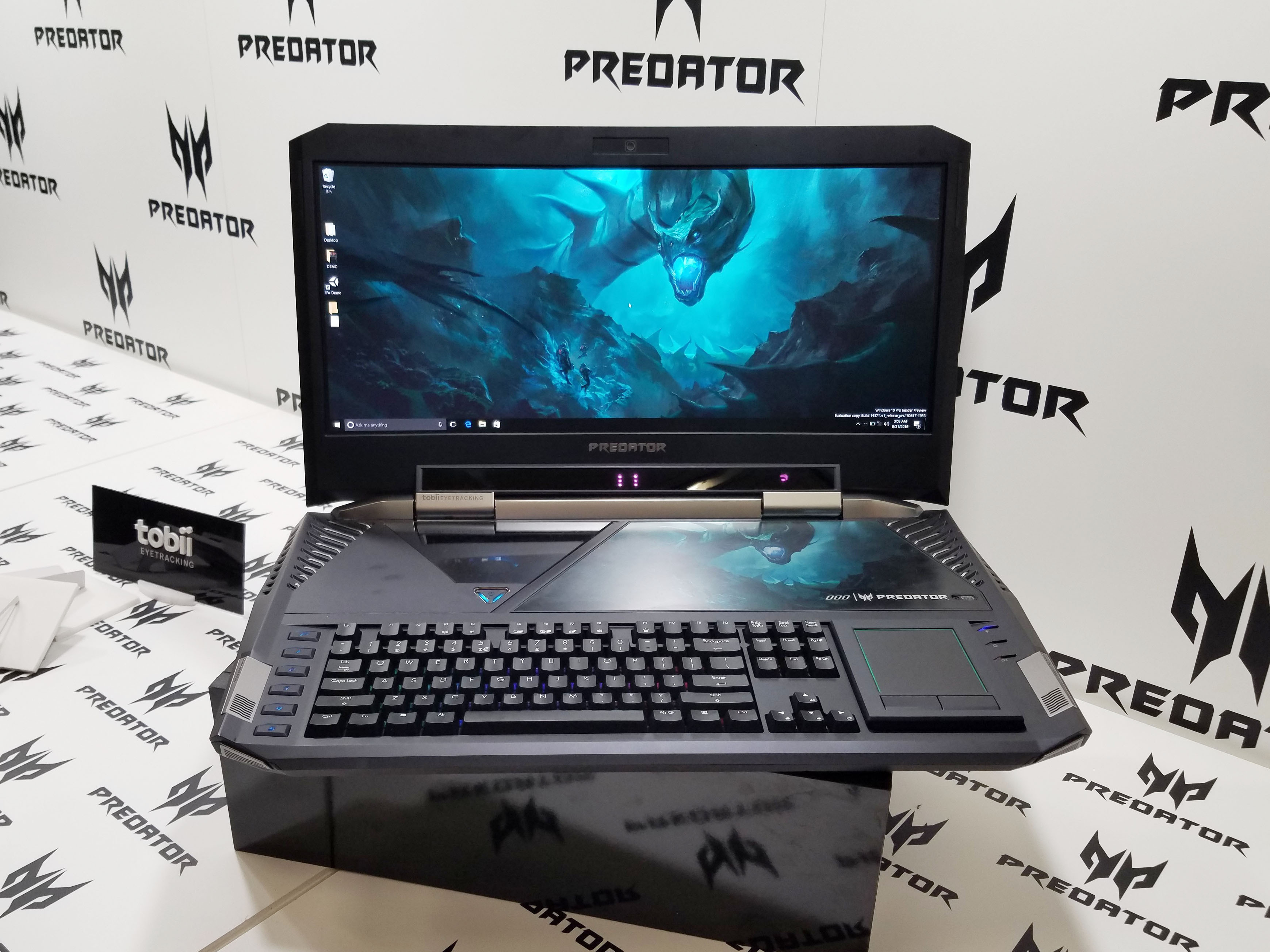 Predator 21X, il notebook gaming Acer con schermo curvo