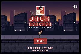 Jack Reacher: Never Stop Punching, il web game