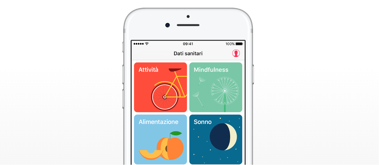 iOS 10, l'app Salute si rinnova