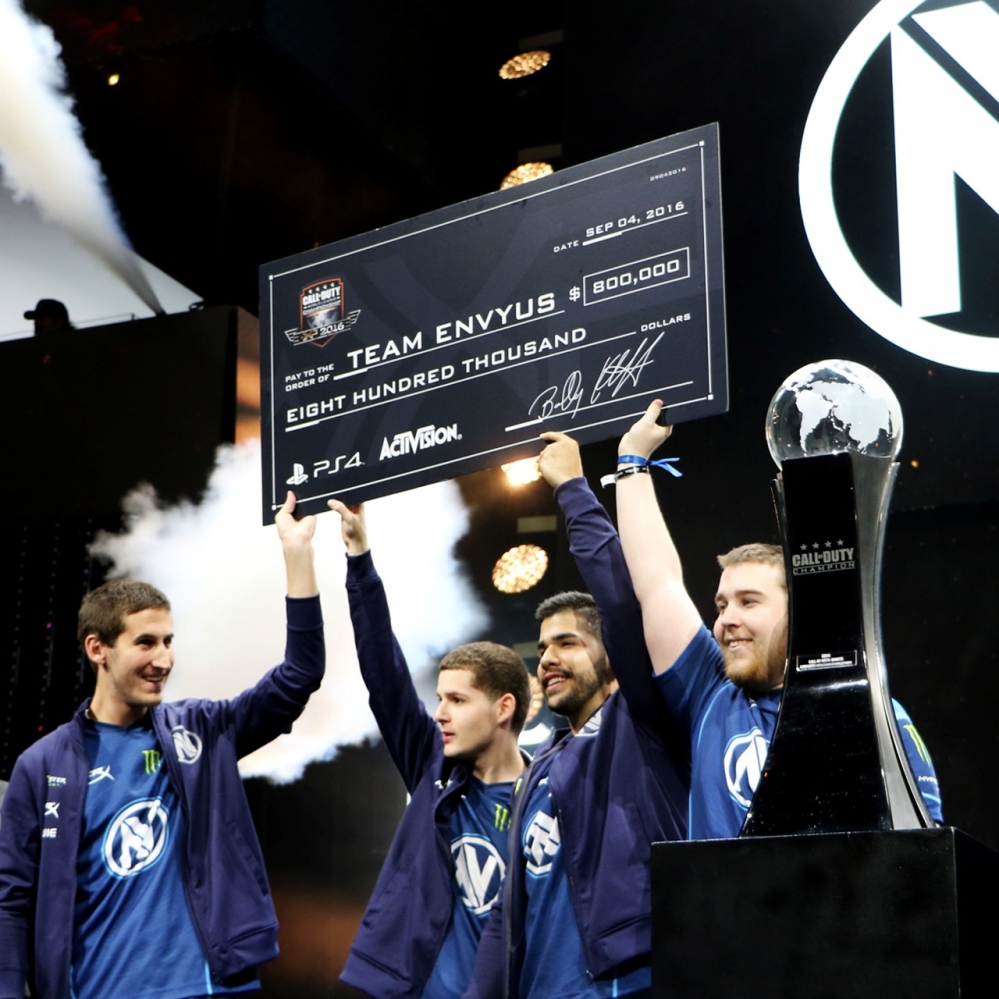 Team EnVyUs CWL Championship 2016_winners